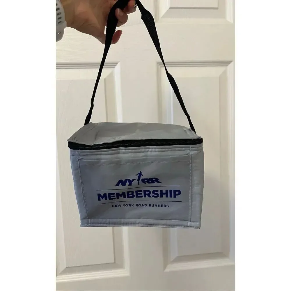 NYRR Membership Lunch Cooler Bag – Gray Insulated Tote